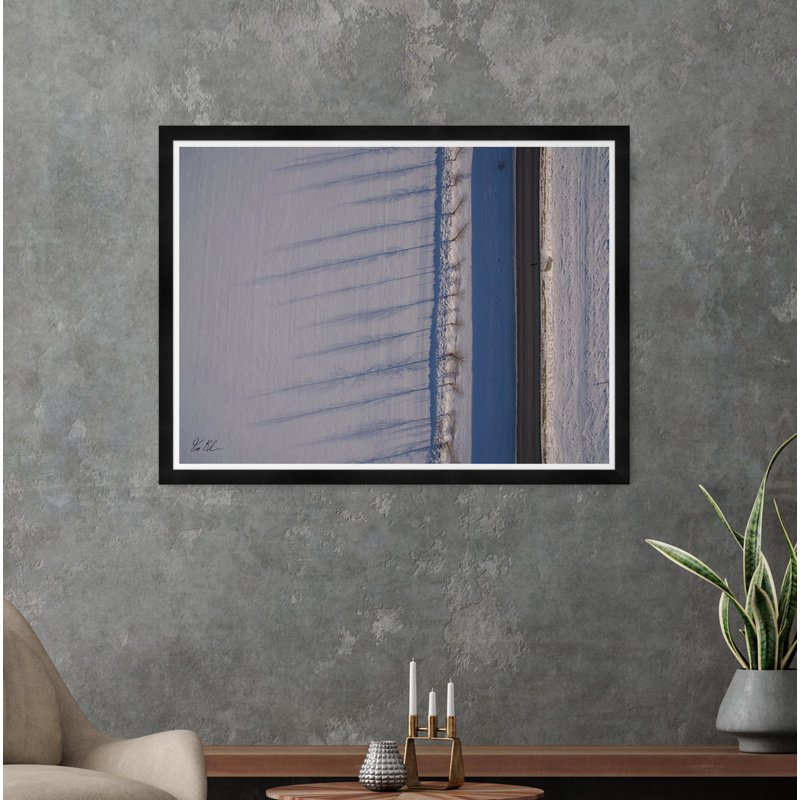 Winter Shadows Print by Tim Klein