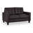 Mikynlee Genuine Leather Loveseat