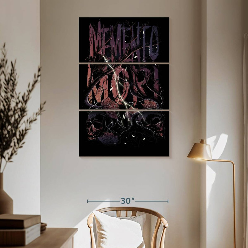 Kerner Memento Mori I, H 65 po x l 42 po
