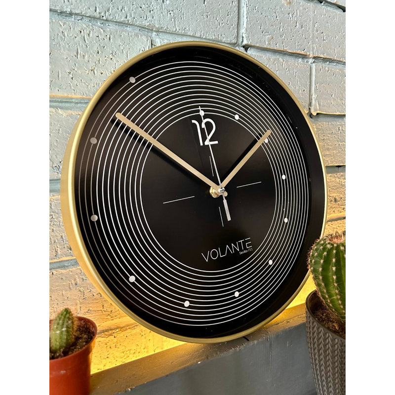 Ancuta Wall Clock, Gold