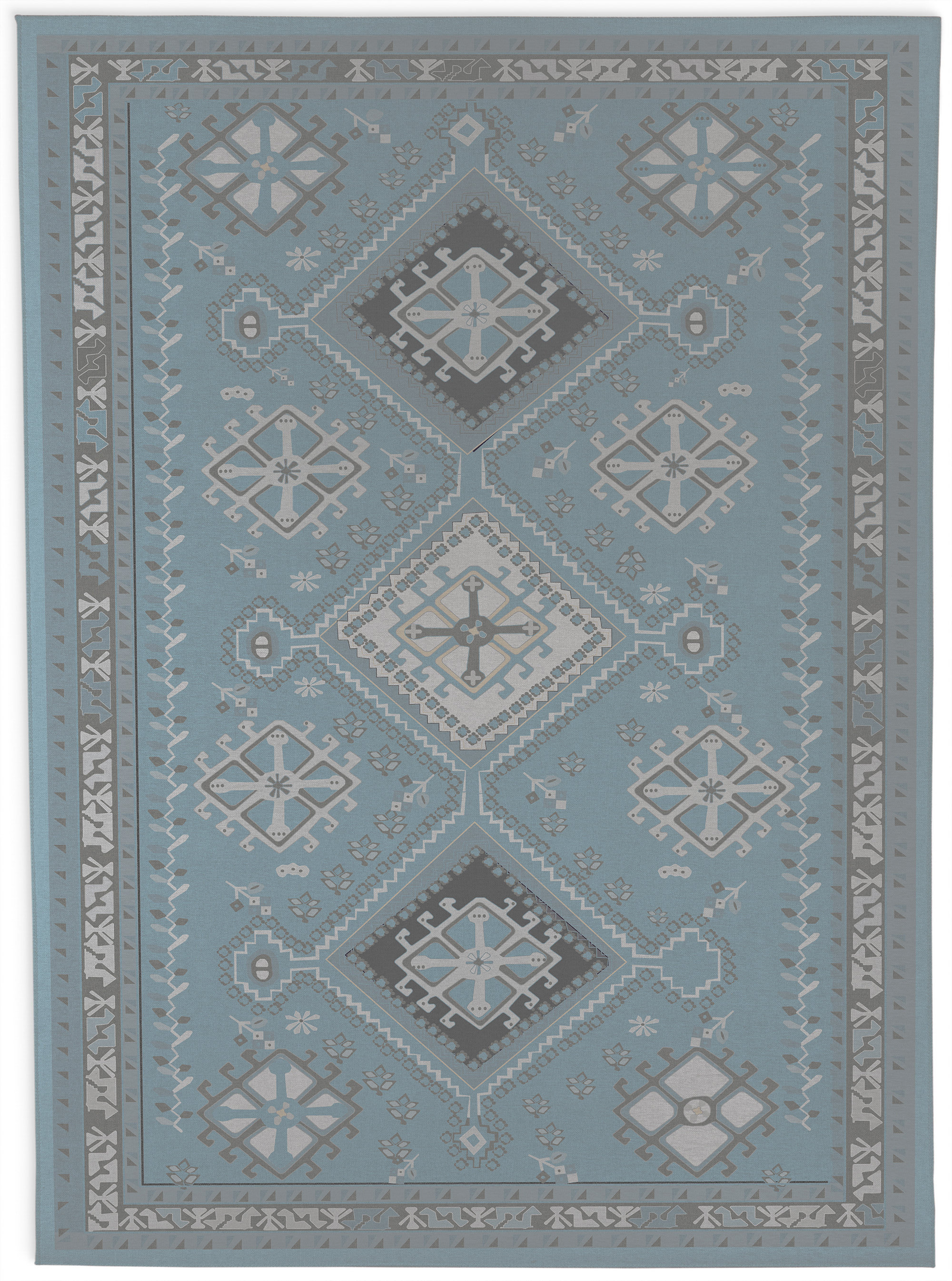 Waterhog Large Parquet Indoor Outdoor Doormat Color: Charcoal, Mat Size: 2'7.5 x 4'8.25