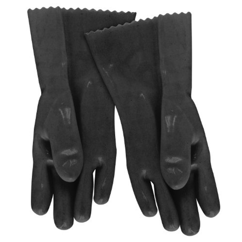 Gants de four à barbecue isolé mr. bar-q-q