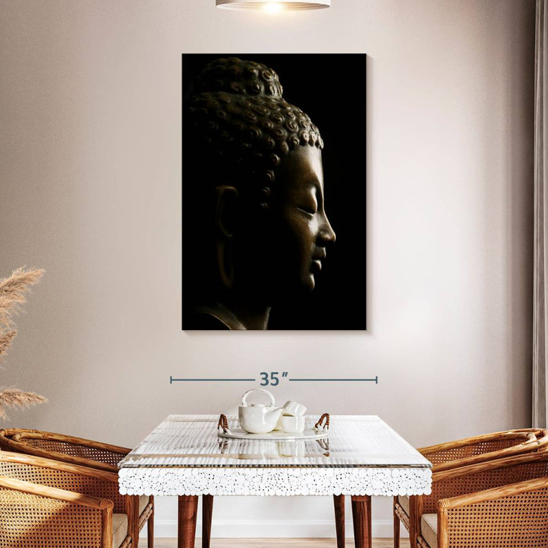 Adella Silhouetted Buddha, 39" H x 26" W