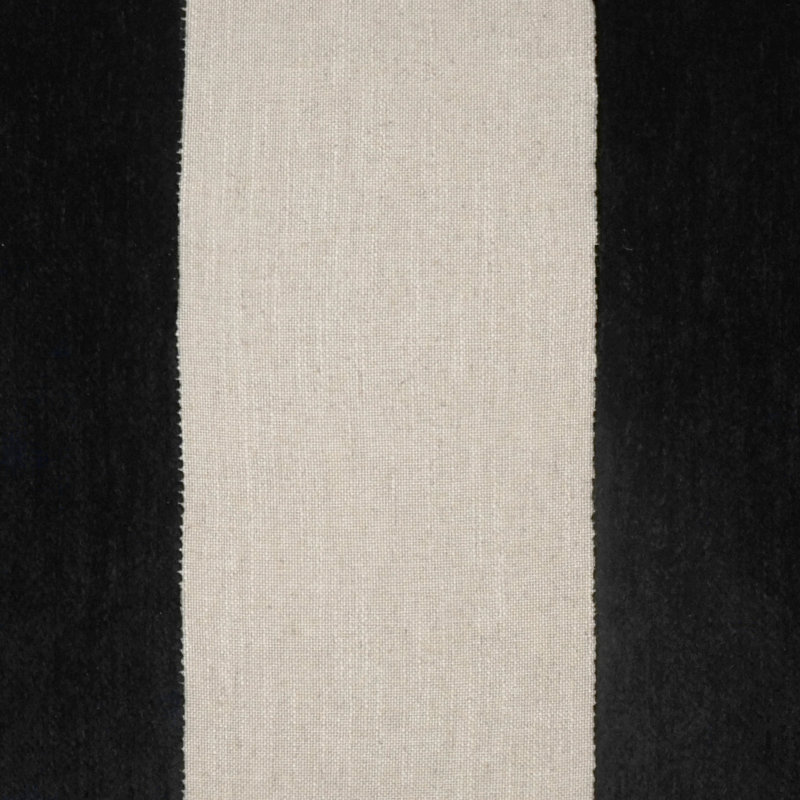 Coussin Magritte, Ébène, Traversin H 14 po x l 42 po