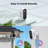 C1 Wire-Free Wireless 3MP Battery Security Camera Outdoor with Solar Panel, 2-Way Talk, Spotlight-86306704