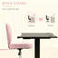 Chaise de bureau en forme de cœur, chaise pivotante réglable-915409227