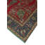 Tapis finement vieilli Magenta