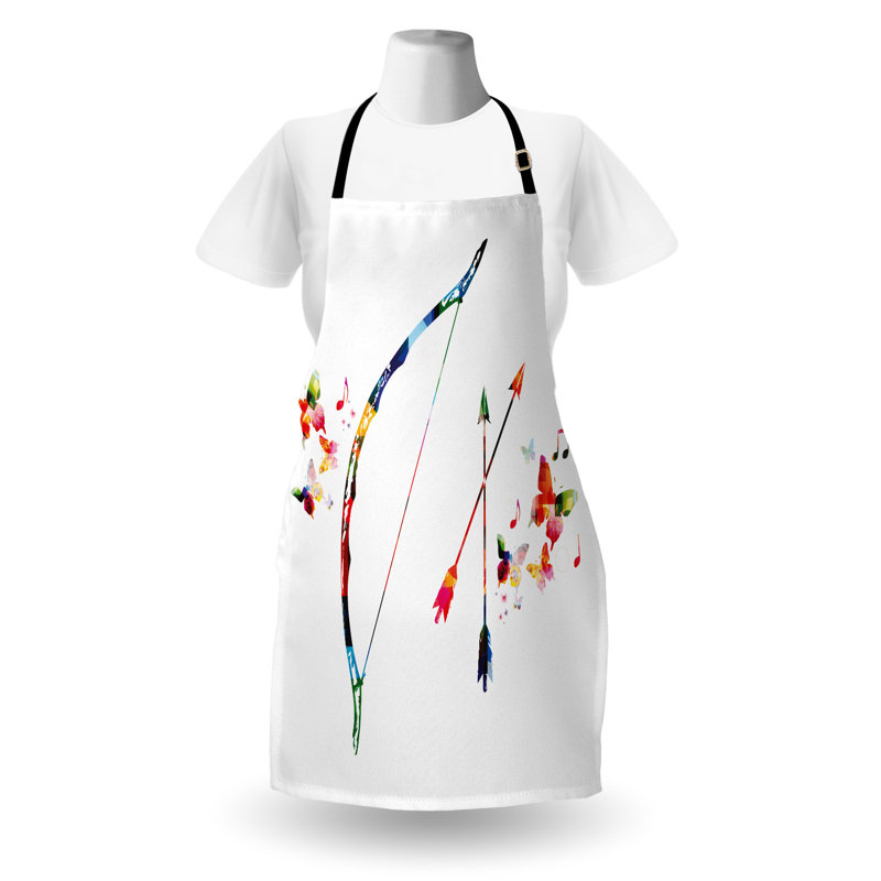 Abstract Bib Apron