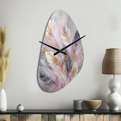 Pendule rose Wanderlust - Glam Feather
