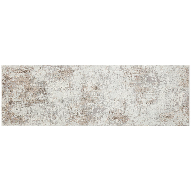 Talon Abstract Area Rug, Runner 80 x 240cm