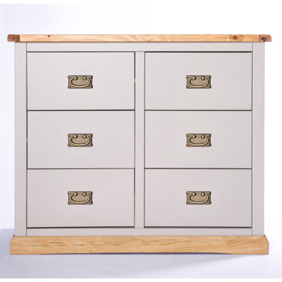 Escalera 110 cm W Chest of 6 Drawers