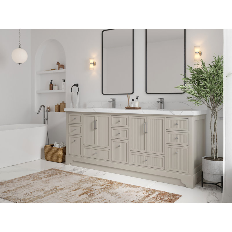 Ensemble de meuble-lavabo 84 po Anberlin (option boutons), Empira