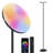 Smart Rgb Floor Lamps For Living Room, 32w Bright Led Floor Lamp With App And Remote Control, Tall Standing Lamp With Stepless Dimmable