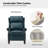 Ambrosane 33" Wide Genuine Leather Recliner-79515879