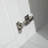 24in White Paint Free Laundry Tub Cabinet W/ Stainless Steel Combo(Update)