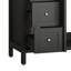 Meuble-lavabo autoportant avec lavabo à rayures 36 po
