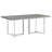 Savona Grey Faux Marble Rectangular Dining Table