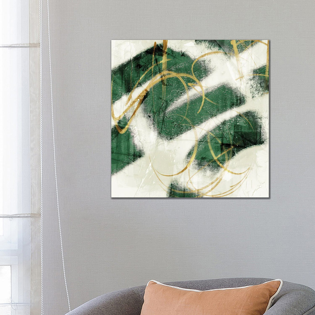 Emerald Mustard Prophecy II by Marcus Prime - Wrapped Canvas Graphic Art