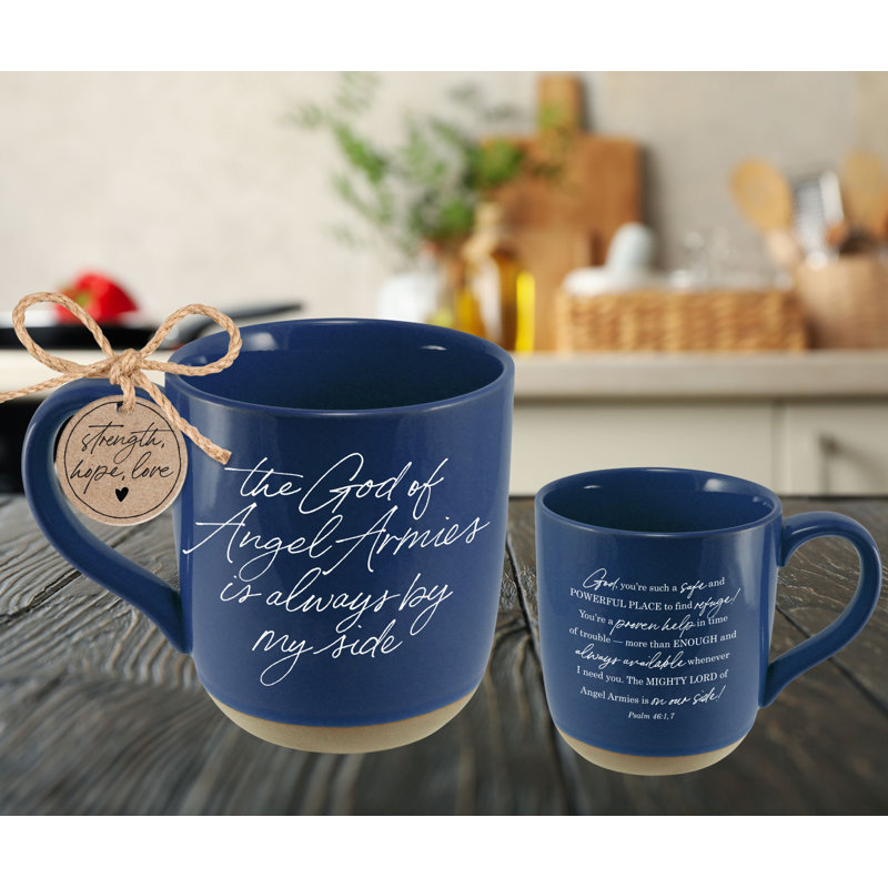 Tasse God Of Angel Armies By My Side - marine