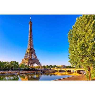 Tour Eiffel, Paris, France, vue sur le parc, paysage urbain, photographie, bâtiments de ville, papier peint