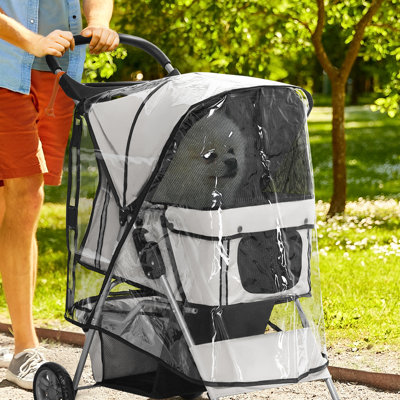 Foldable Pet Stroller Cover