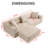 Sectional Couch For Living Room Modular L-shaped Sofa