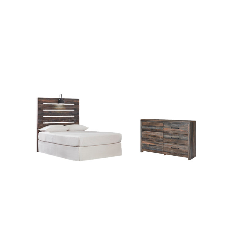Ensemble de commode 2 pièces Drystan, Simple