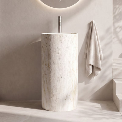 Lavabo de salle de bain 34 po
