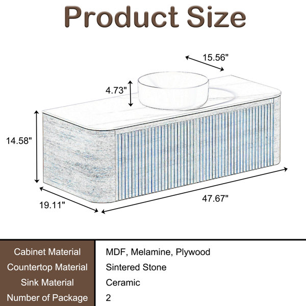 Dimensions du produit