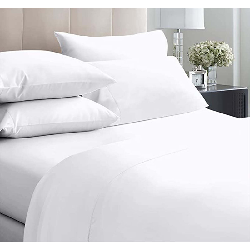 6-Piece Premium Deep Pockets Microfiber Sheet Set, Full, Dark Gray
