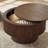 29.5" Modern Round Coffee Table with Storage-1766983957