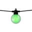 1000cm LED Solar Powered 10 - Bulb Globe String Light