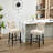 27.5'' Upholstered Bar Counter Stool with Solid Wood Frame(Set of 2)-79027220