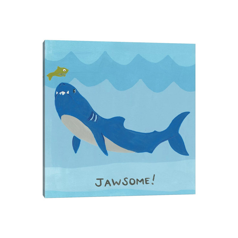 Jawesome I by June Erica Vess - Wrapped Canvas Print, 30.48 cm H x 30.48 cm W