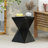 Side Table With Modern Prismatic Shape-1822727595