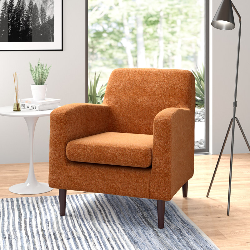 Dannion Upholstered Armchair, Terrace Autumn Polyester Blend