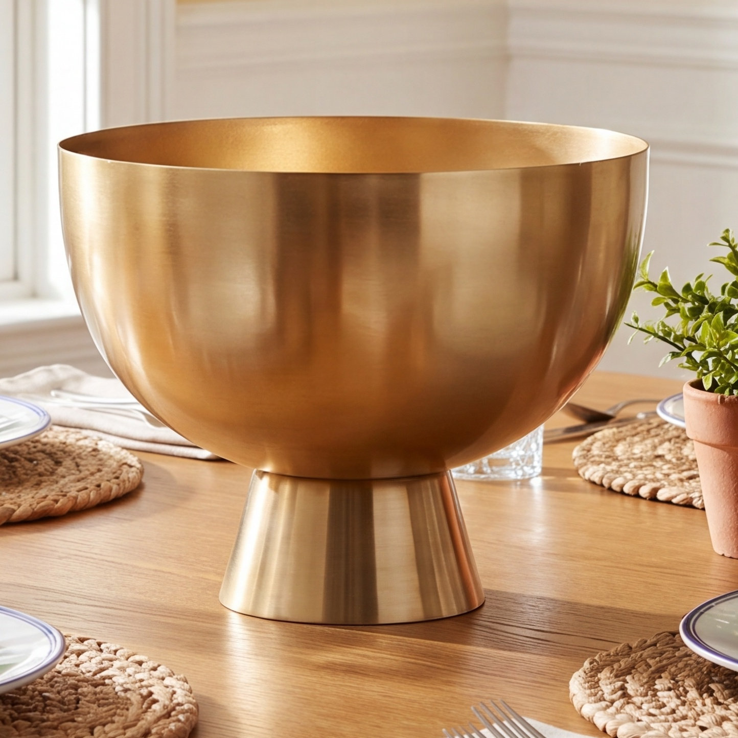 Corla 5'' Handmade Metal Table Vase