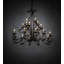 Lustre oblong 18 lumières Dartington