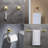 5 - Piece Bathroom Hardware Set-90977452