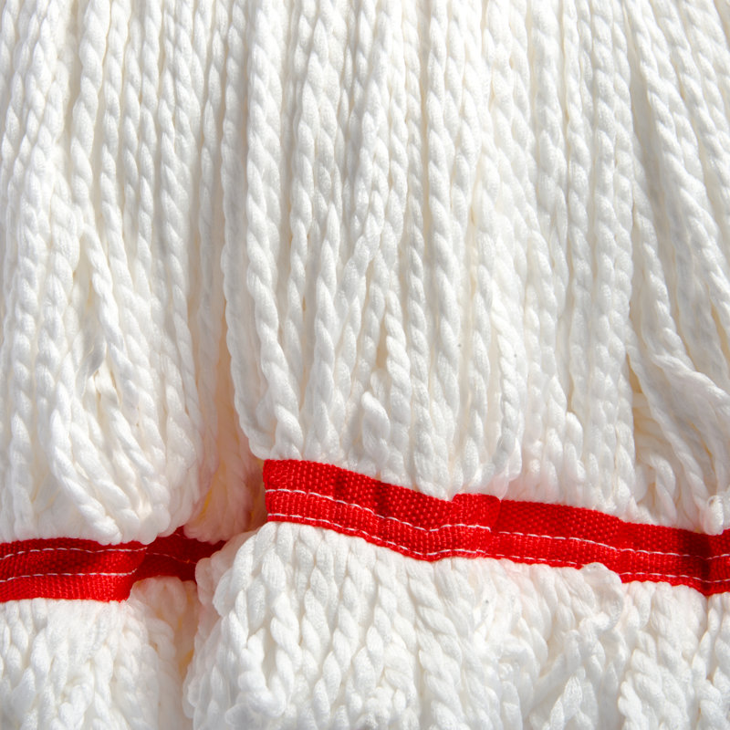Balai à en microfibre de bout bouclé, Blanc