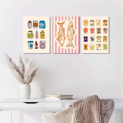 3 Piece Wrapped Canvas Print