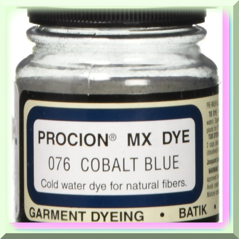 Fiber Fusion Cobalt Blue Procion MX Dye 2/3 oz.