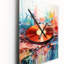 Colorful vinyl rainures I - Horloges murales musicales-633823038