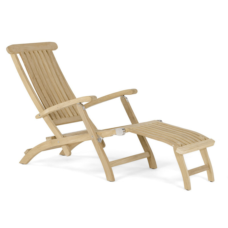 Westminster Teak Outdoor Chaise Lounge