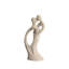 Abstract Kissing Couple Figurine