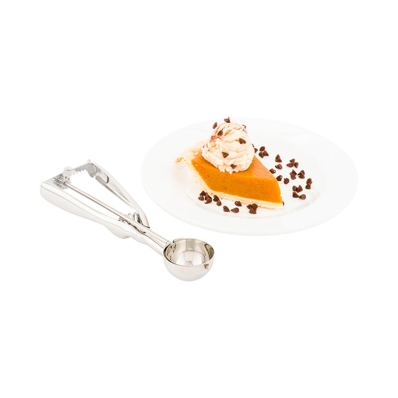Cuillère à crème glacée en acier inoxydable pour restaurant