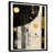 Toile avec cadre flottant noir