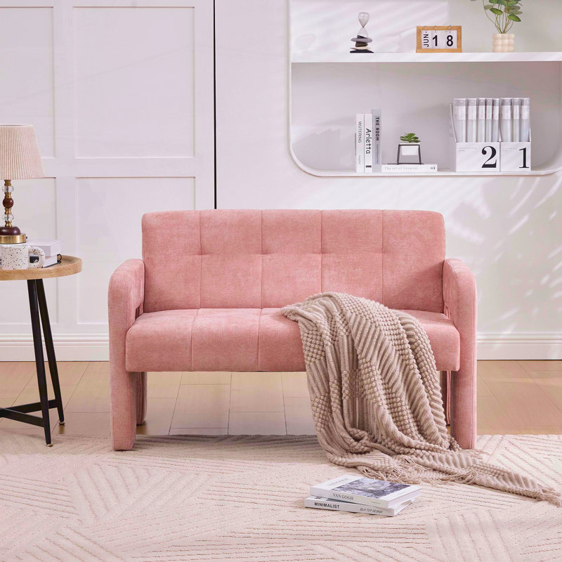 Fauteuil double Nordic, Rose