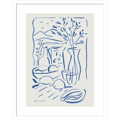 Cleve "Mediterranean View" Print
