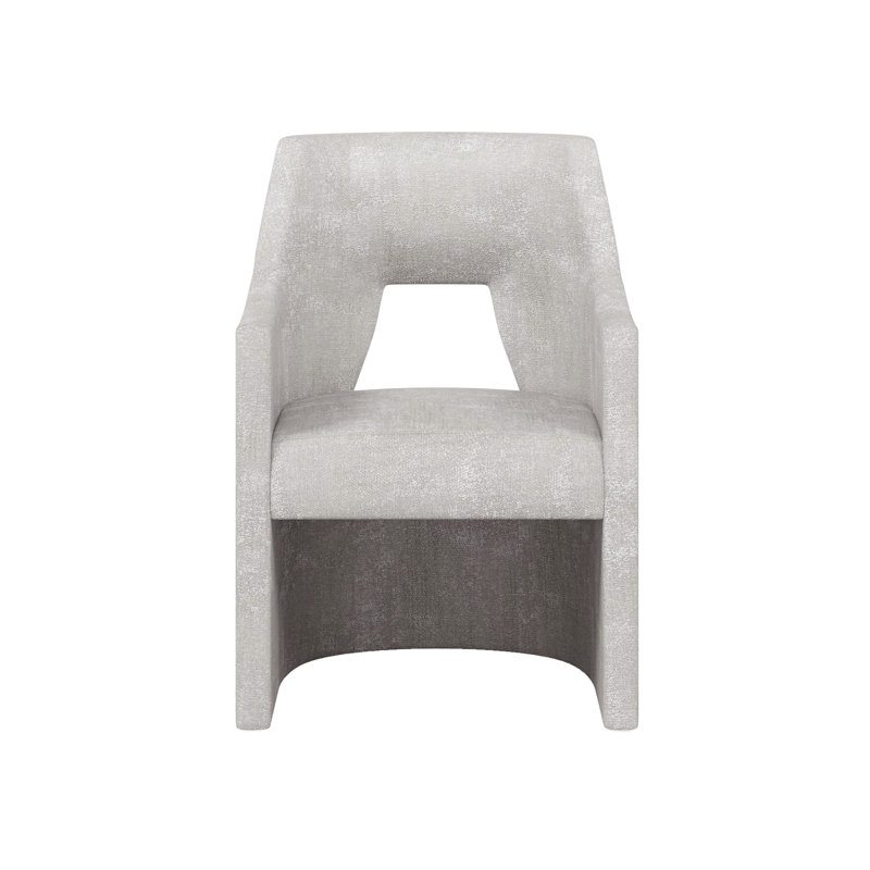 Chaise avec accoudoirs en tissu Mezzanine